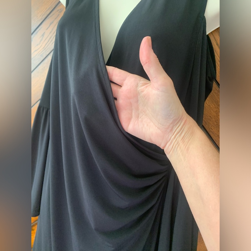 INC International Concepts black dress size Large - Picture 12 of 14